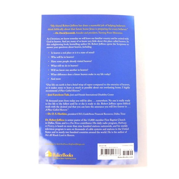 A Place Called Heaven 10 Surprising Truths by Robert Jeffress 2017 Trade PB - Picture 6 of 7